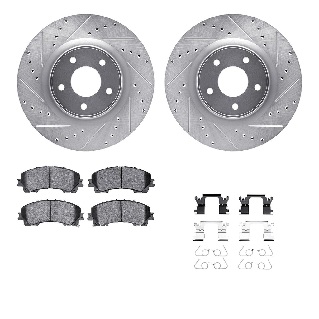 R1 Concepts 2014-2024 Nissan Brake Rotor - Front (WGUH1-67129)