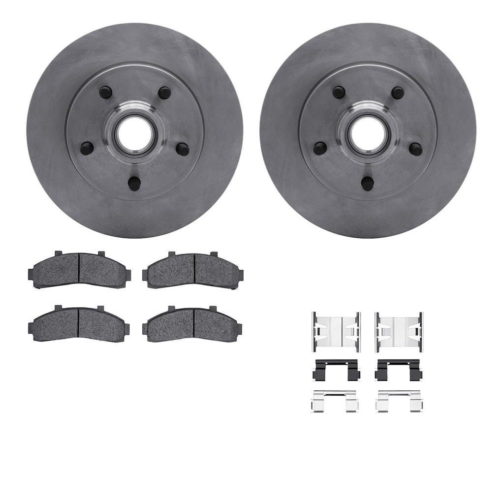 R1 Concepts 1998-2000 Mazda B4000 Brake Rotor - Front (WFWH1-54107)