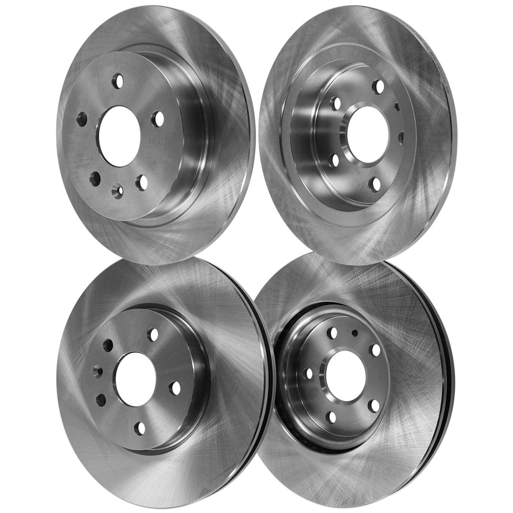 2011-2017 Buick Regal & Saab 9-5 Brake Rotors - Front & Rear (13501302)