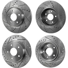 Load image into Gallery viewer, 2008-2016 Chrysler, Dodge, Ram &amp; Volkswagen Brake Rotors - Front &amp; Rear (19301)