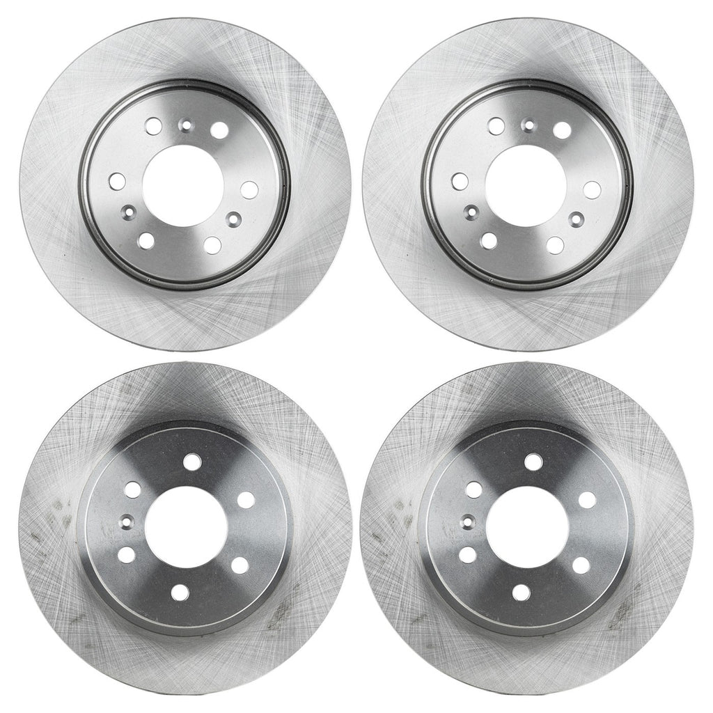 2006-2009 GM Brake Rotors - Front & Rear (10377634)