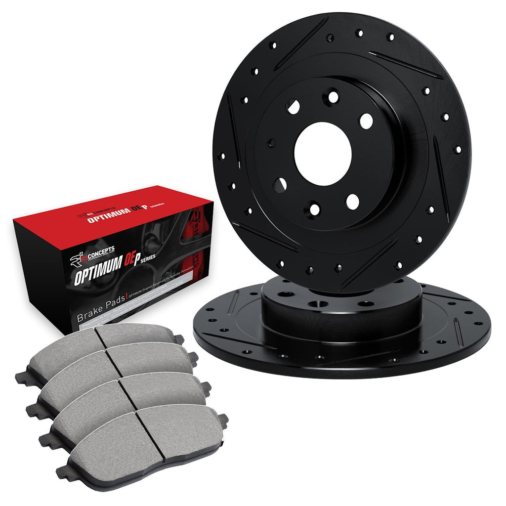 R1 Concepts 1975-1988 Bertone X-1/9, Fiat X-1/9 & Lancia Scorpion Brake Rotor - Front (WHUN1-07002)