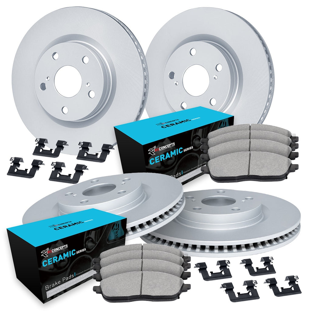 R1 Concepts 2014-2018 Subaru Forester Brake Rotors - Front & Rear (WDWH2-13030)