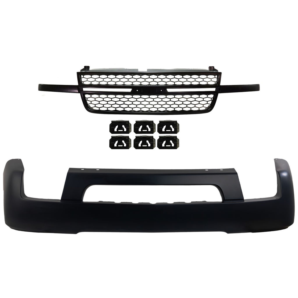 2003-2007 Chevrolet Silverado 1500 & Silverado 1500 Classic Bumper Cover - Front (12335659)