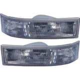 Corner Side Marker Parking Light Lamp Pair Set for 95-05 Chevy Astro GMC Safari