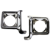 Left and Right Side Headlight Door Set For 1973-1978 Chevrolet C10 Suburban