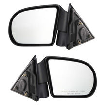 Load image into Gallery viewer, 1999-2005 Chevrolet Blazer &amp; S10 Mirror Set - Driver &amp; Passenger Side, Textured Black