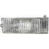 Turn Signal Light For 84-96 Jeep Cherokee 86-92 Comanche Plastic Lens Left Side