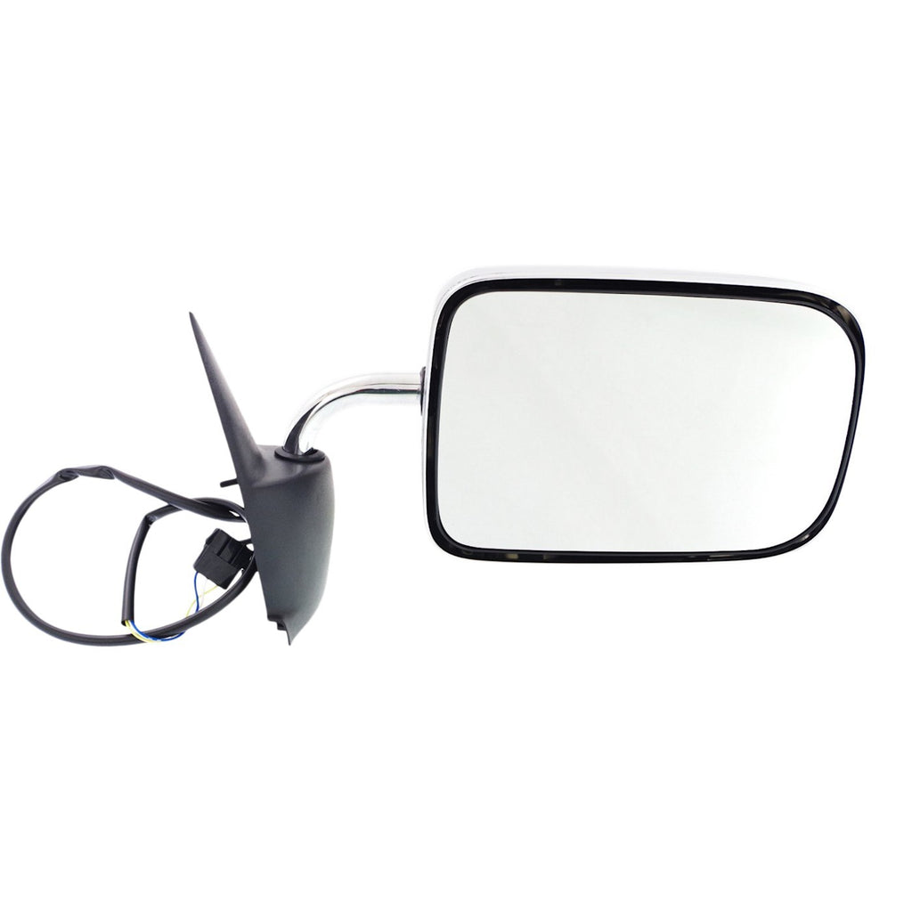Kool Vue 1994-1997 Dodge Ram 1500, Ram 2500 & Ram 3500 Power Mirror - Right, Chrome, Manual Folding (55076519)