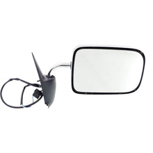 Load image into Gallery viewer, Kool Vue 1994-1997 Dodge Ram 1500, Ram 2500 &amp; Ram 3500 Power Mirror - Right, Chrome, Manual Folding (55076519)