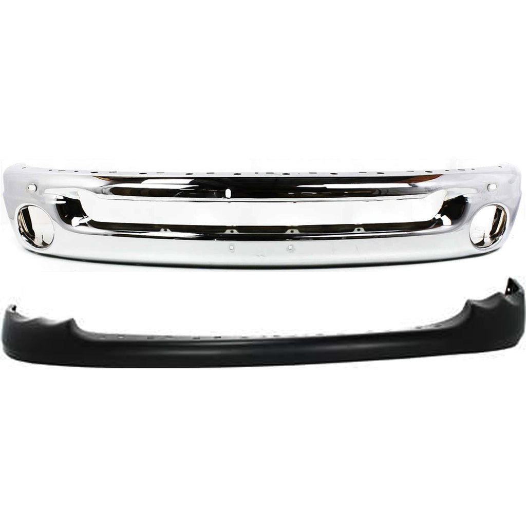 2002-2005 Dodge Ram 1500, Ram 2500 & Ram 3500 Bumper Cover - Front (55077946AB)