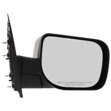 Load image into Gallery viewer, Kool Vue 2004-2015 Nissan TITAN Manual Mirror - Passenger Side, Black, Manual Folding (96301ZH00A)