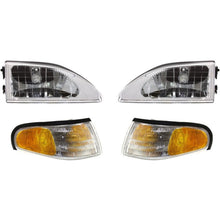 Load image into Gallery viewer, 1994-1998 Ford Mustang Headlights - Left &amp; Right (F4ZZ13008C)