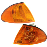 Corner Light Set For 2001 BMW 325i 1999-2000 BMW 323i Driver and Passenger Side