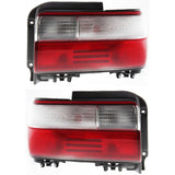 Set of 2 Tail Light For 96-97 Toyota Corolla Sedan LH & RH w/ Bulb(s)