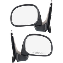 Load image into Gallery viewer, Kool Vue 1998-2002 Ford F-150 &amp; F-250 Manual Mirror Set - Black