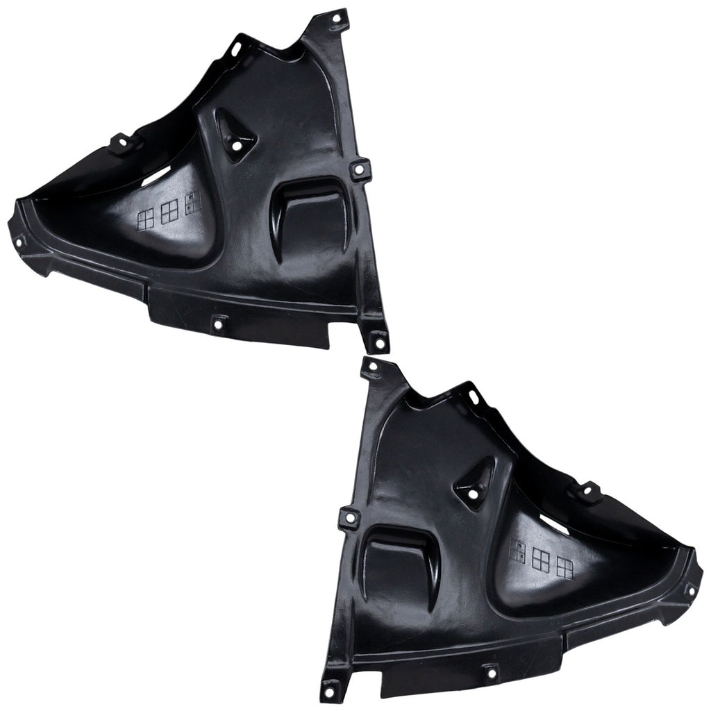 2012-2019 BMW 3 Series Set of 2 Fender Liner Front Left & Right F30 Sedan