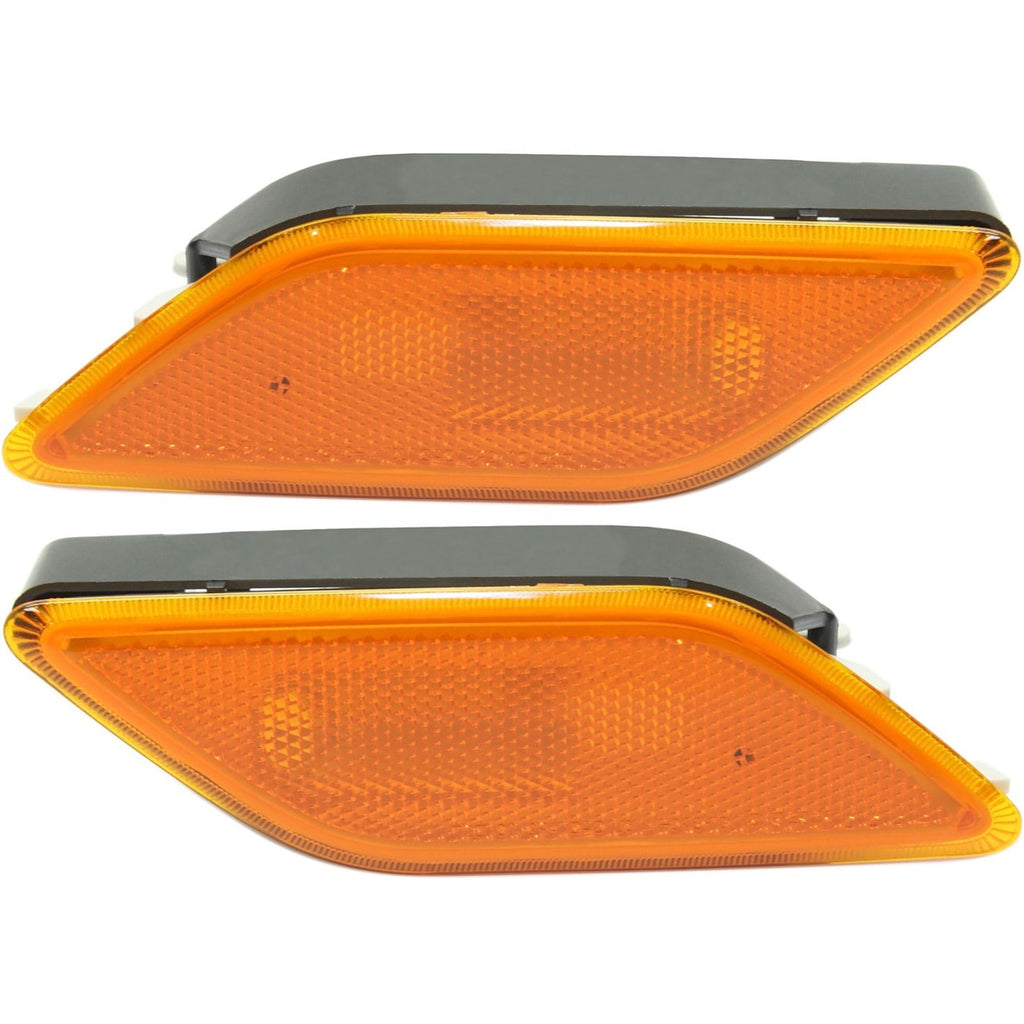 2010-2014 Mercedes-Benz E-Class Side Marker Lights - Front, Left & Right, CAPA Certified (2128200021)