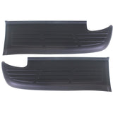 Bumper Step Pad Set For 2000-2006 Toyota Tundra Black Driver and Passenger Side