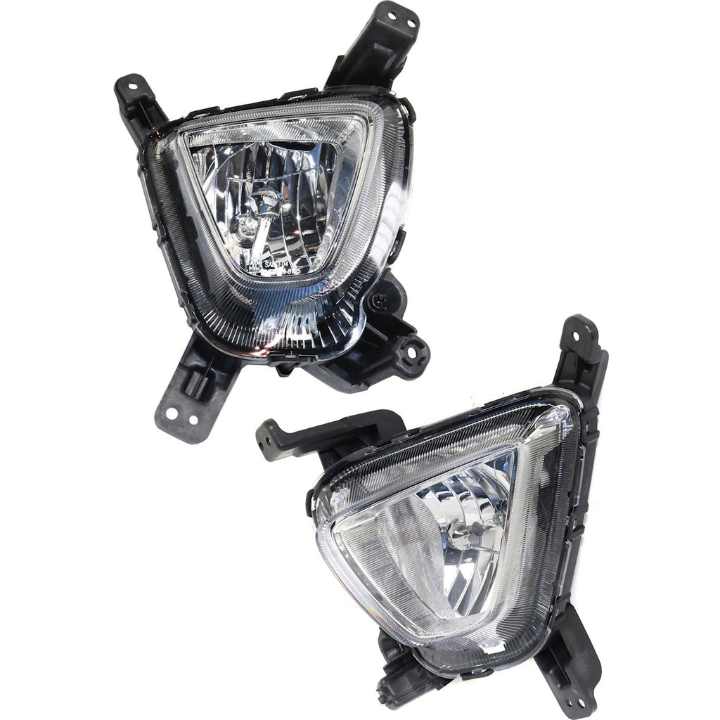 2016-2018 Kia Sorento Fog Lights - Left & Right, w/ Bulbs, CAPA Certified (92202C6000)