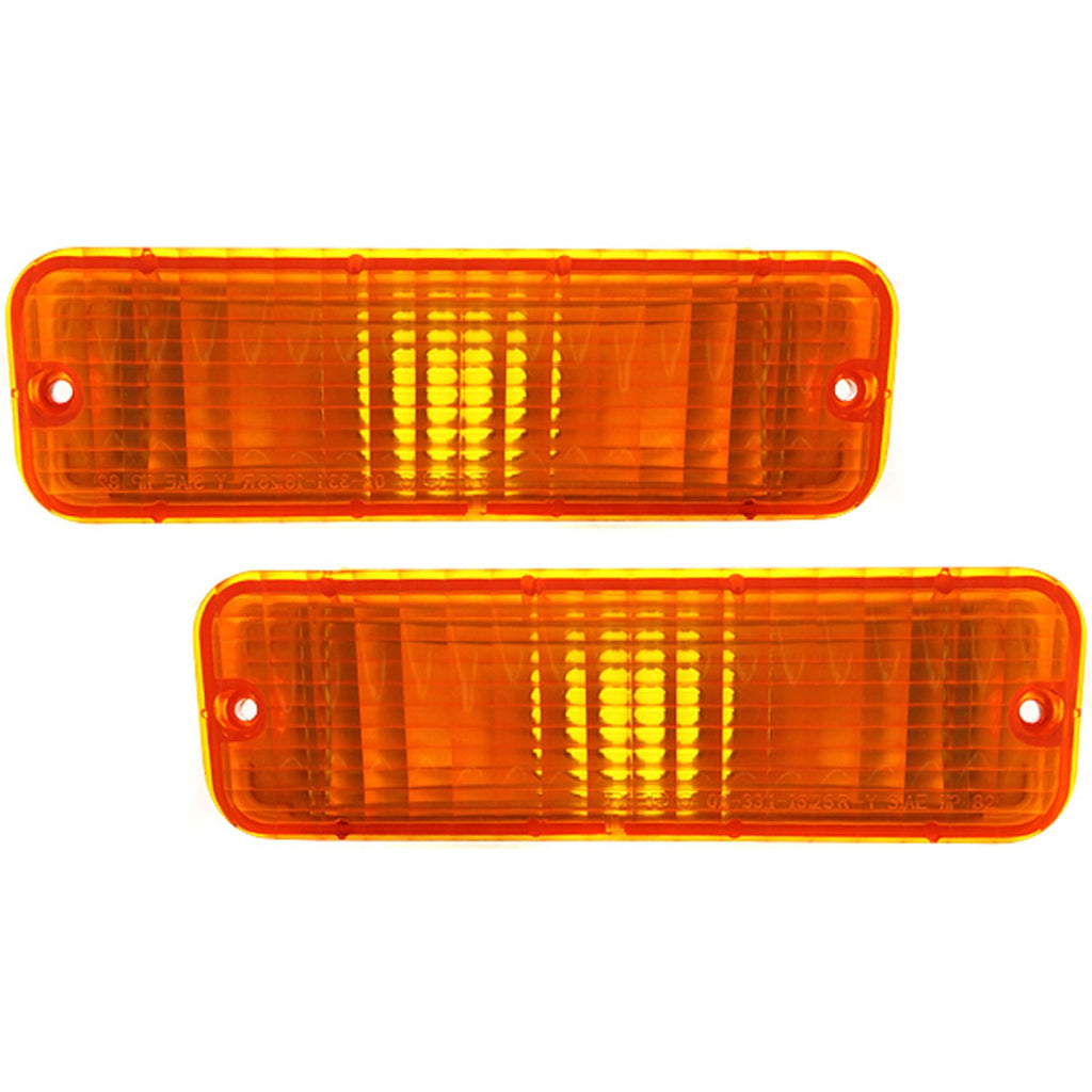 1983-1988 Ford Bronco II & Ranger Turn Signal Lights - Front, Driver & Passenger Side (E3TZ13200A)