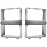 Headlight Door Set For 1981-82 Chevrolet C10 K10 GMC C1500 K1500 Left and Right