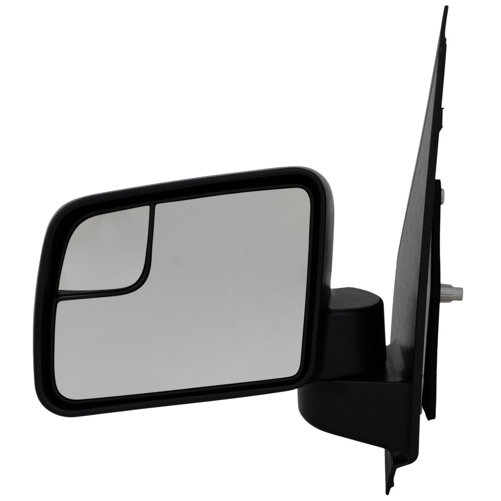 Kool Vue 2011-2013 Ford Transit Connect Mirror - Left, Textured Black, Manual Folding (BT1Z17683A)