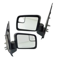 Load image into Gallery viewer, Kool Vue 2011-2013 Ford Transit Connect Manual Mirrors - Left &amp; Right, Black (BT1Z17682A)