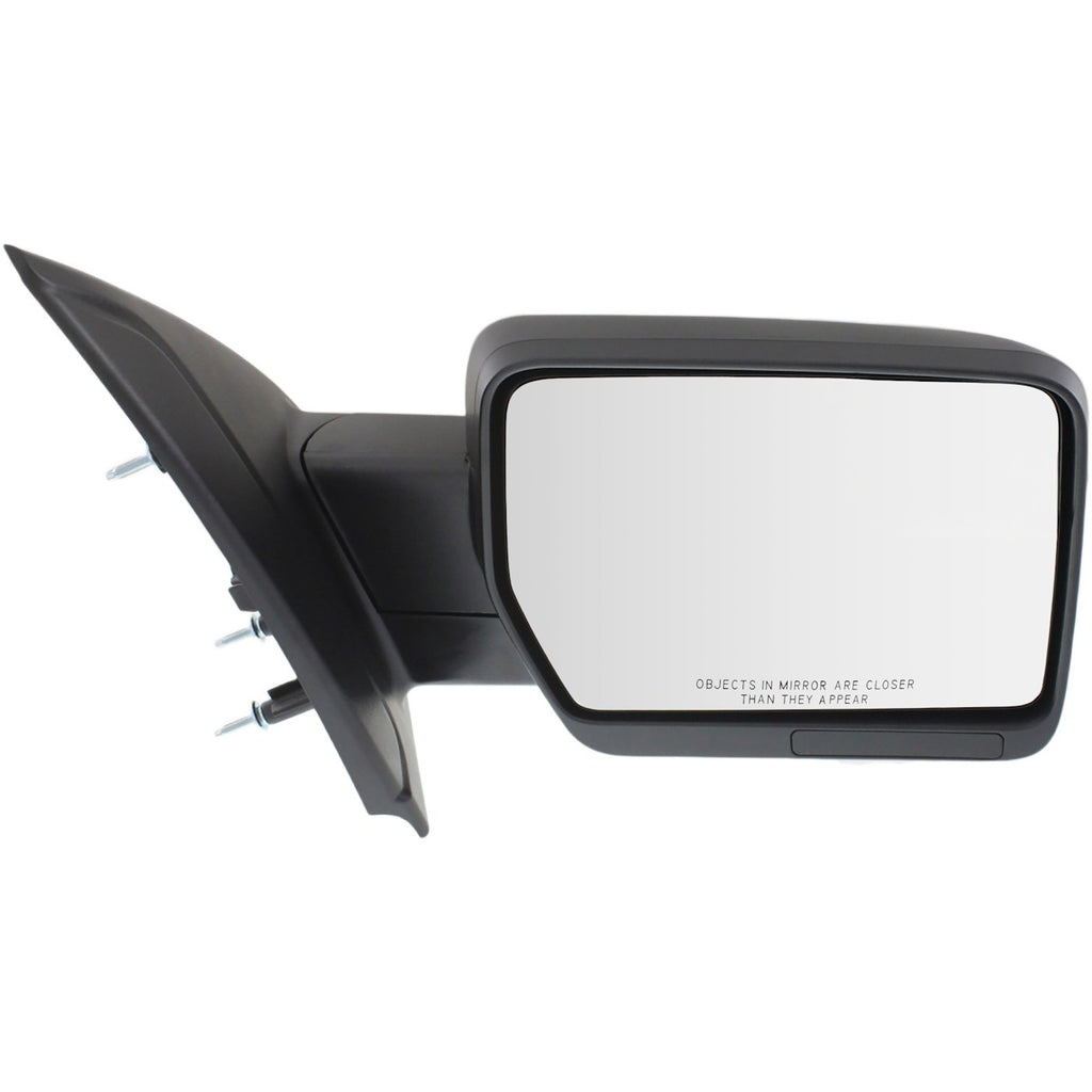 Kool Vue 2009-2014 Ford F-150 Mirror - Front, Right, Textured Black (BL3Z17682BA)