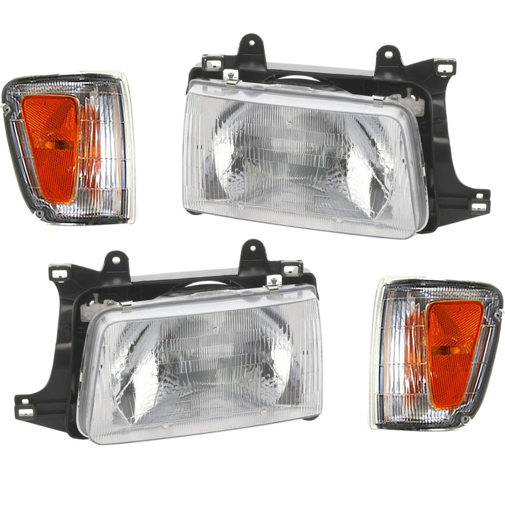 1993-1998 Toyota T100 Headlights - Left & Right (8111034010)