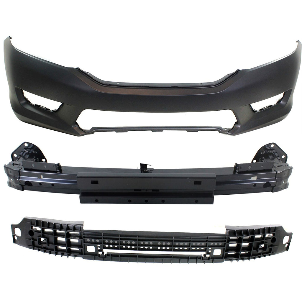 2013-2015 Honda Accord Bumper Cover - Primed, Sedan (04711T2AA90ZZ)