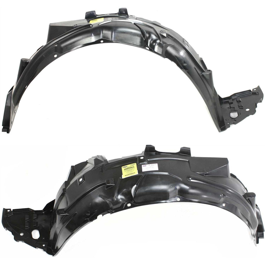 2010-2011 Honda Insight Fender Liners - Front, Left & Right, Inner (74101TM8305)