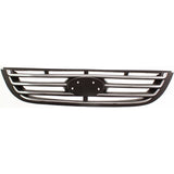 Grille For 2007 Kia Spectra Black Plastic