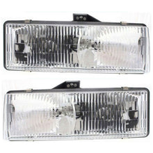 Load image into Gallery viewer, 1987-2005 Chevrolet Astro &amp; GMC Safari Headlights - Halogen, Left &amp; Right, w/ Bulbs (16524091PFM)