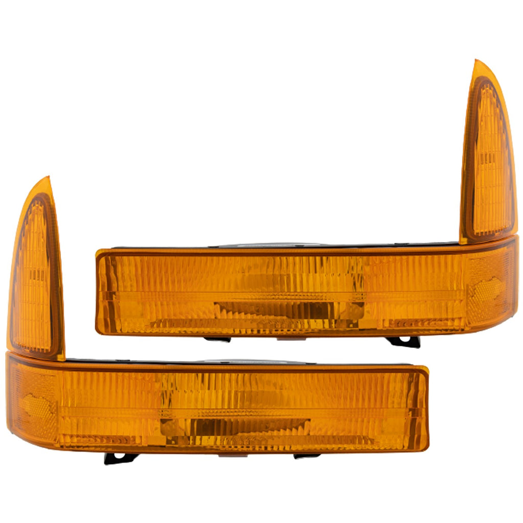 1999-2001 Ford Side Marker Lights - Driver & Passenger Side (XC3Z13200BA)