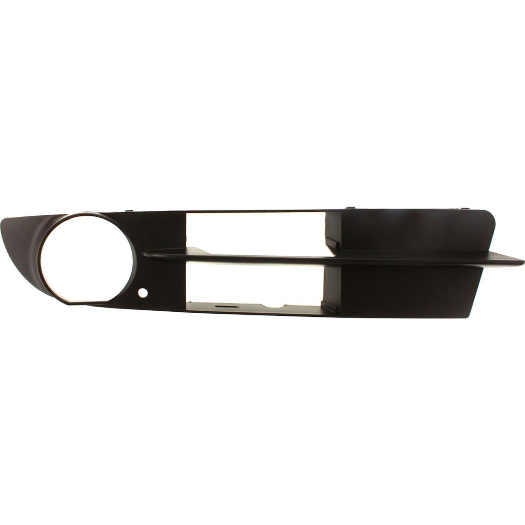 2004-2007 BMW 5 Series Bumper - Left, Black (51117049243)