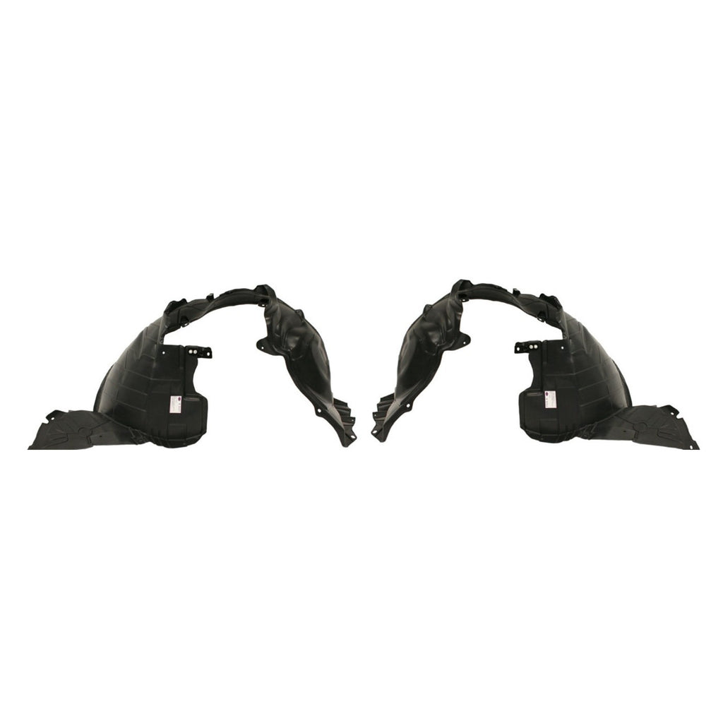 2007-2012 Nissan Versa Fender Liners - Front, Left & Right (638429EL0APFM)
