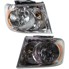 Load image into Gallery viewer, 2007-2009 Dodge Durango Headlights - Driver &amp; Passenger Side, Chrome (55078017AI)
