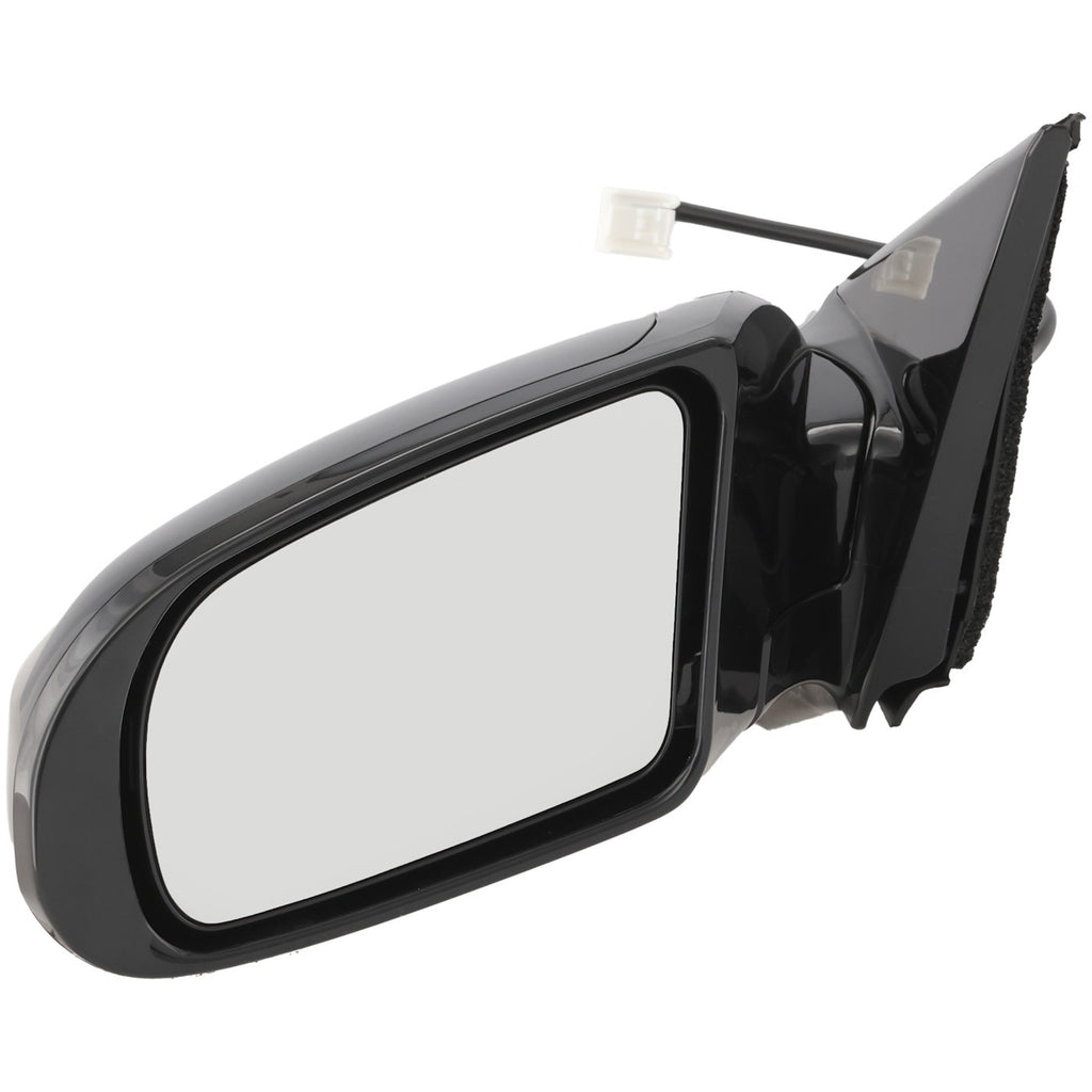 Kool Vue 2009-2014 Nissan Maxima Mirror - Left, Black (963029N80A)