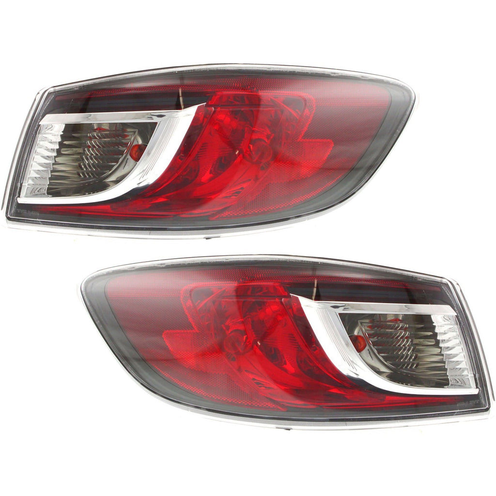 2010-2013 Mazda 3 Tail Lights Outer Halogen