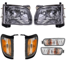 Load image into Gallery viewer, 2001-2004 Toyota Tacoma Headlights - Left &amp; Right, w/ Bulbs (8111004110)