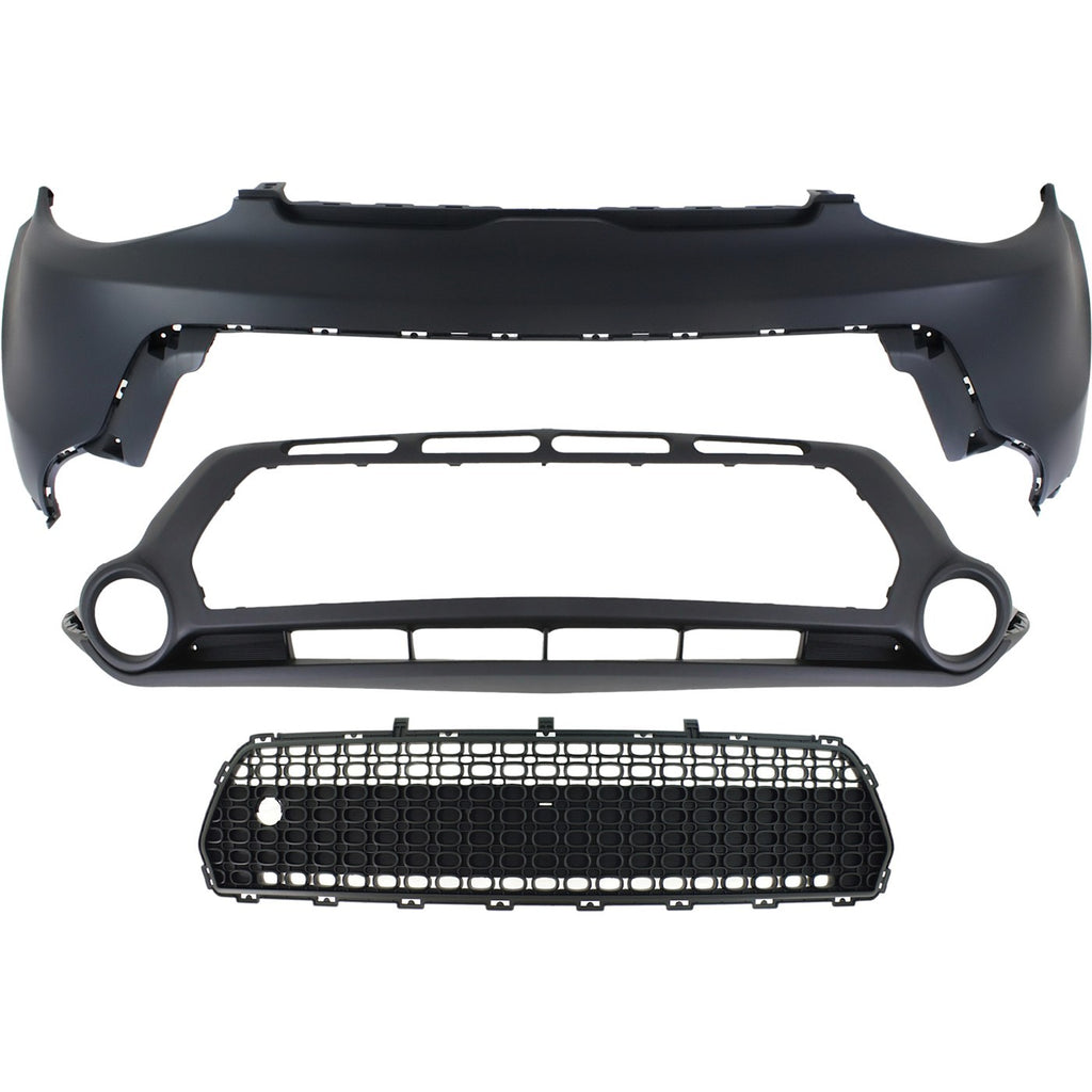 2014-2016 Kia Soul Bumper Cover - Front, Primed, CAPA Certified (86511B2000)