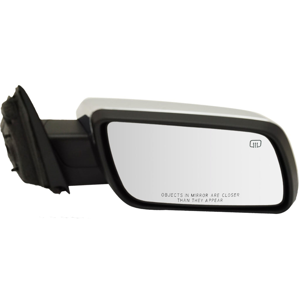 Kool Vue 2009-2012 Ford Flex Power Mirror - Front, Right, Chrome (8A8Z17682CA)
