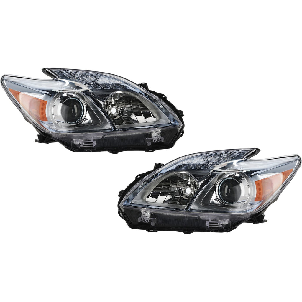 2010-2011 Toyota Prius Headlights - Left & Right, CAPA Certified (8117047211)