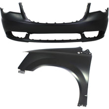 Load image into Gallery viewer, 2011-2016 Chrysler Town &amp; Country Bumper Cover - Front, Left, CAPA Certified (68029129AB)