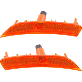 2015-2017 Chrysler 200 Side Marker Lights - Left & Right, w/ Bulbs, CAPA Certified (68206450AA)