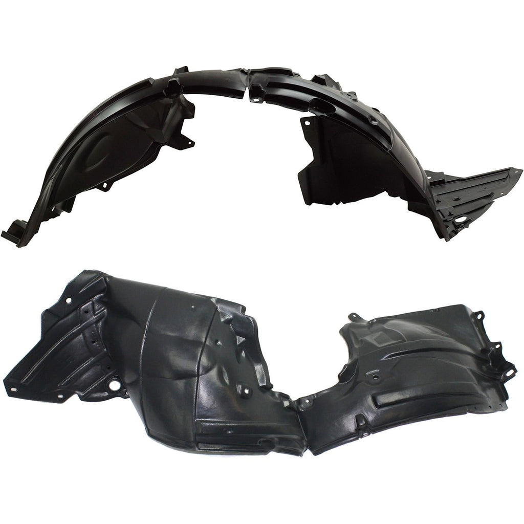 2013-2019 Nissan Sentra Fender Liners - Front, Driver & Passenger Side, Inner (638403SH0A)