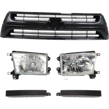 Load image into Gallery viewer, 2001-2002 Toyota 4Runner Grille - Textured Black, 5-Piece, Assembly (5251235030)