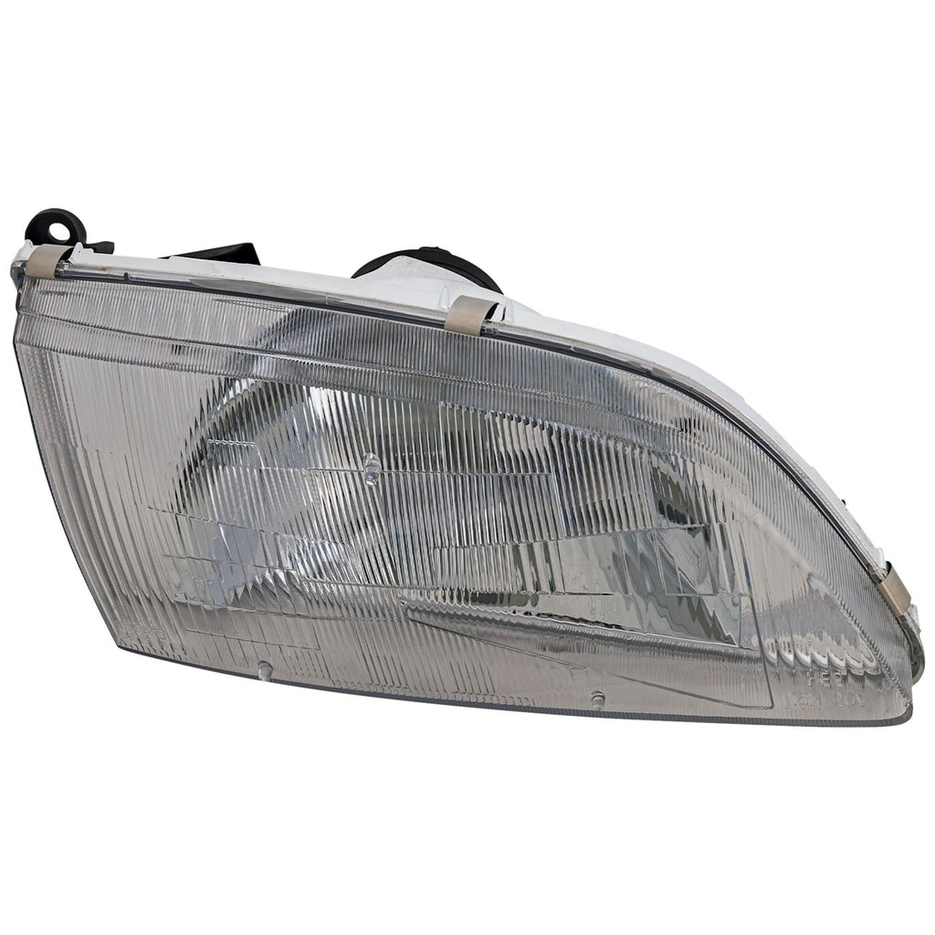 1998-1999 Mazda 626 Headlight - Halogen, Right, w/ Bulbs (GD8A51030AP1)