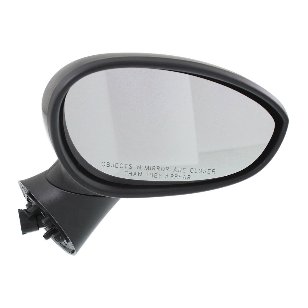 Kool Vue 2012-2018 Fiat 500 Mirror - Passenger Side, Paintable, Heated (5182468ACPFM)